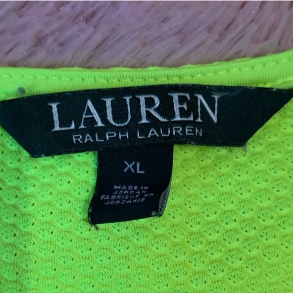 RALPH LAUREN Activewear Long Sleeve 1/2 Zip Shirt - Picture 6 of 6